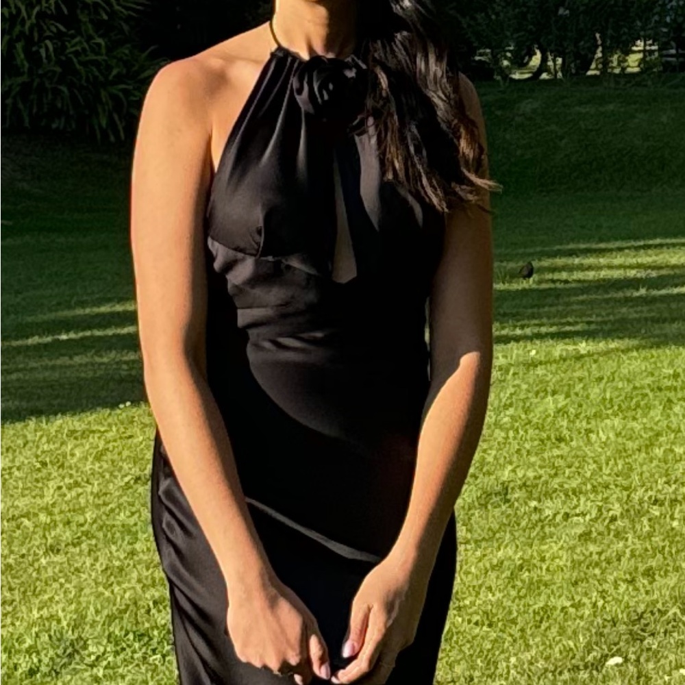 Elegant Black Evening Dress